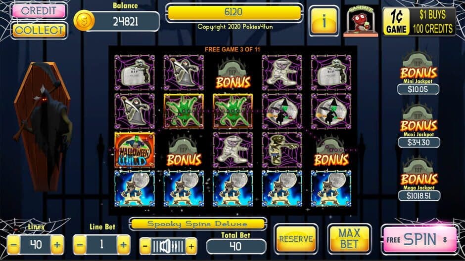 Скриншот 3 из Spooky Spins Deluxe