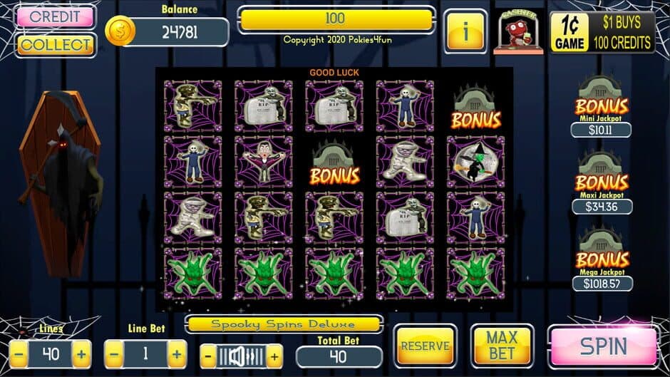 Скриншот 4 из Spooky Spins Deluxe