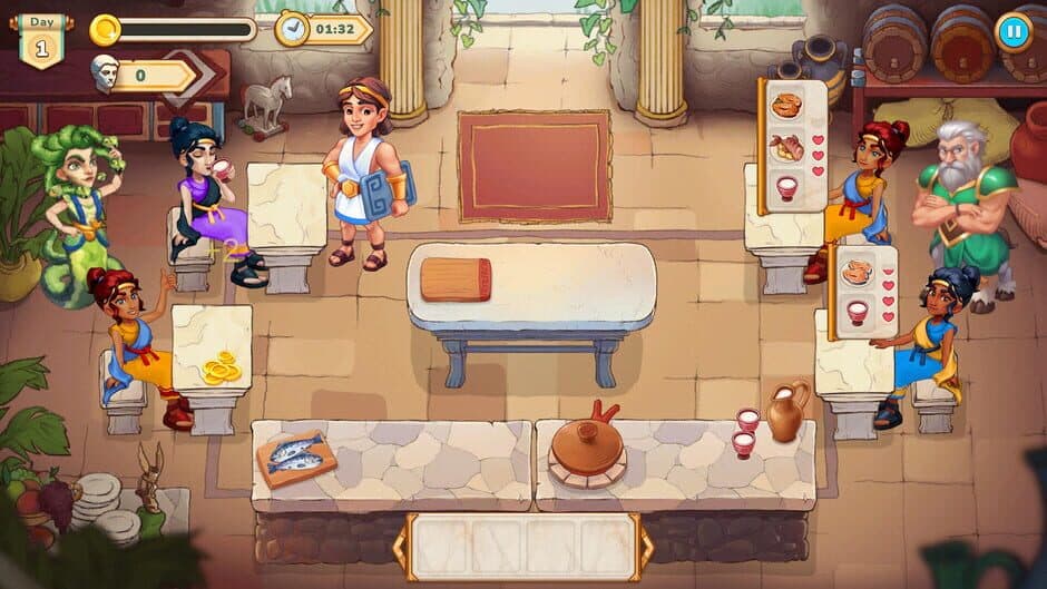 Скриншот 2 из Greek Kitchen Frenzy: Dionysus