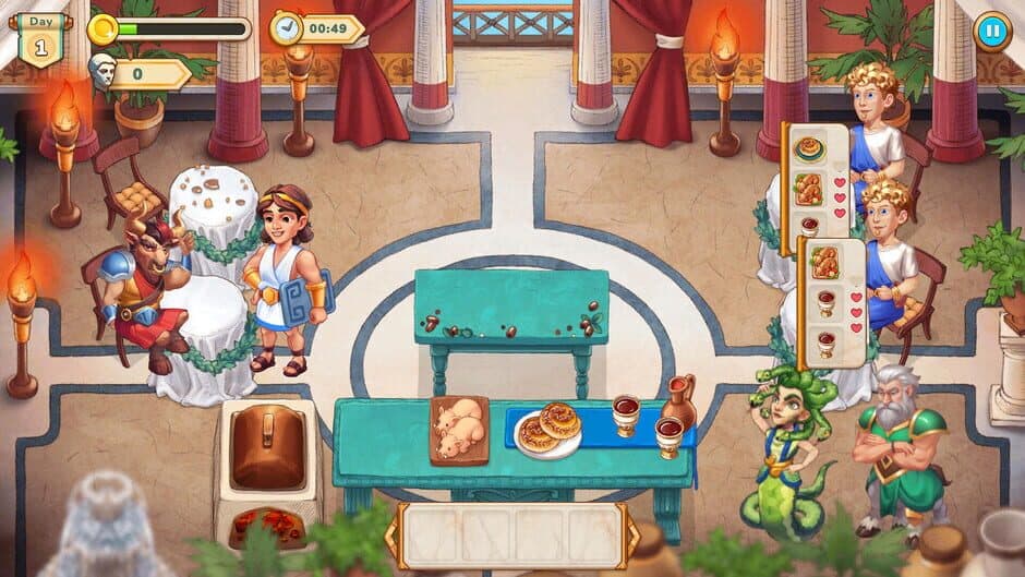 Скриншот 5 из Greek Kitchen Frenzy: Dionysus