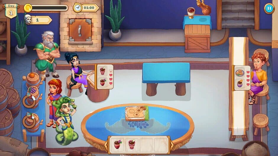 Скриншот 6 из Greek Kitchen Frenzy: Dionysus
