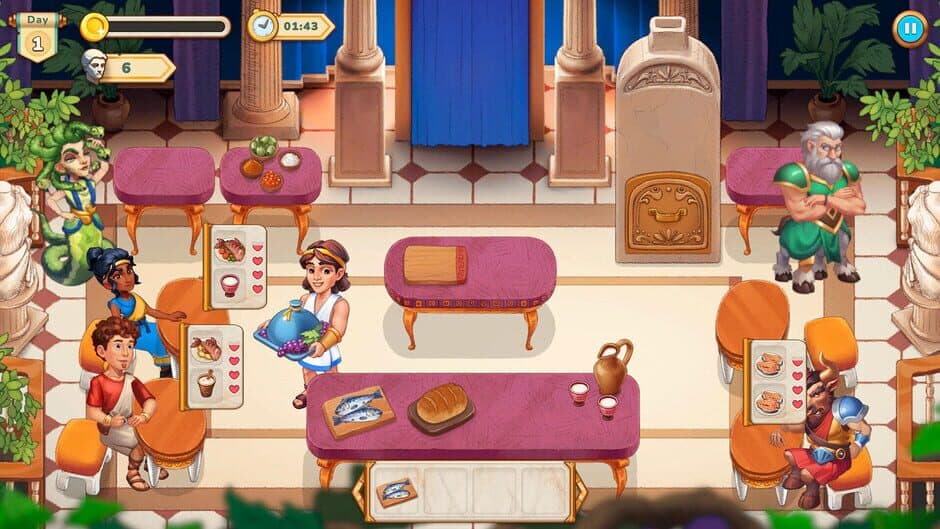Скриншот 8 из Greek Kitchen Frenzy: Dionysus
