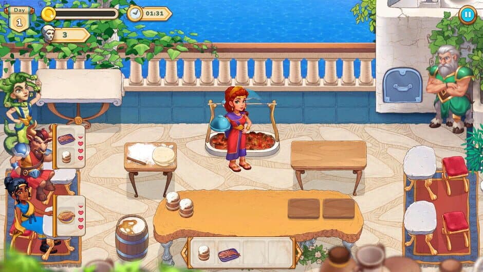 Скриншот 10 из Greek Kitchen Frenzy: Dionysus