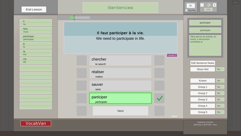 Скриншот 3 из VocabVan