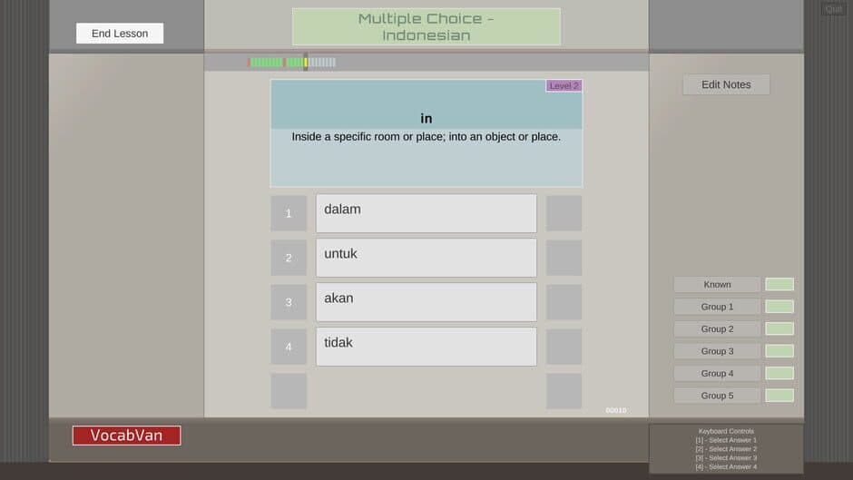 Скриншот 1 из VocabVan