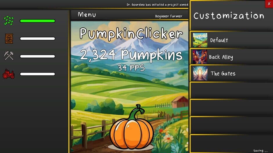 Скриншот 1 из Pumpkin Clicker