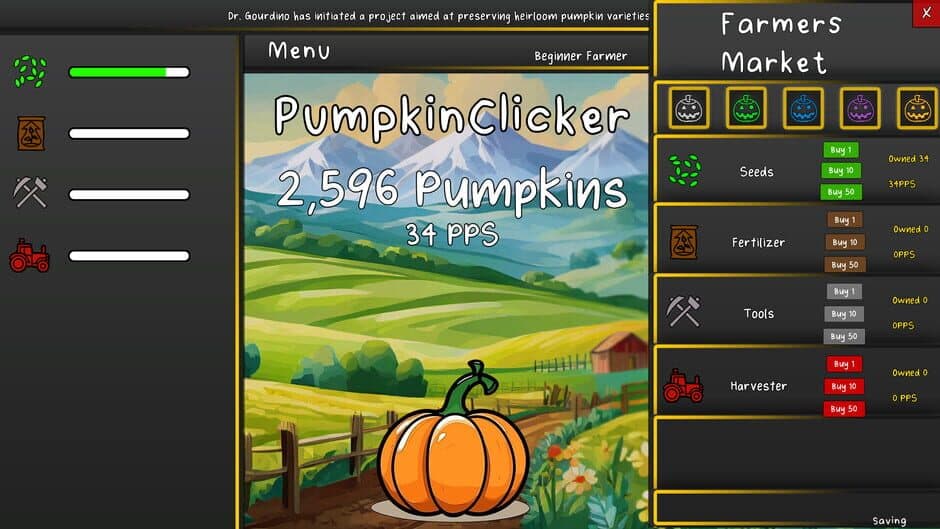 Скриншот 2 из Pumpkin Clicker