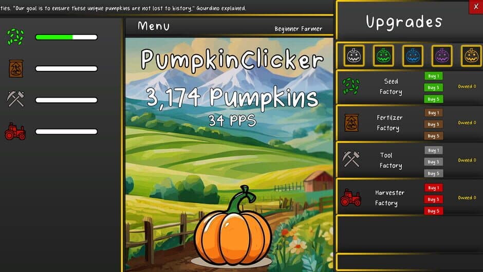 Скриншот 6 из Pumpkin Clicker