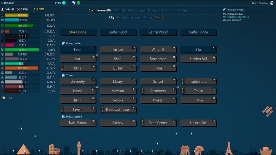 Скриншот 2 из Idle Commonwealth