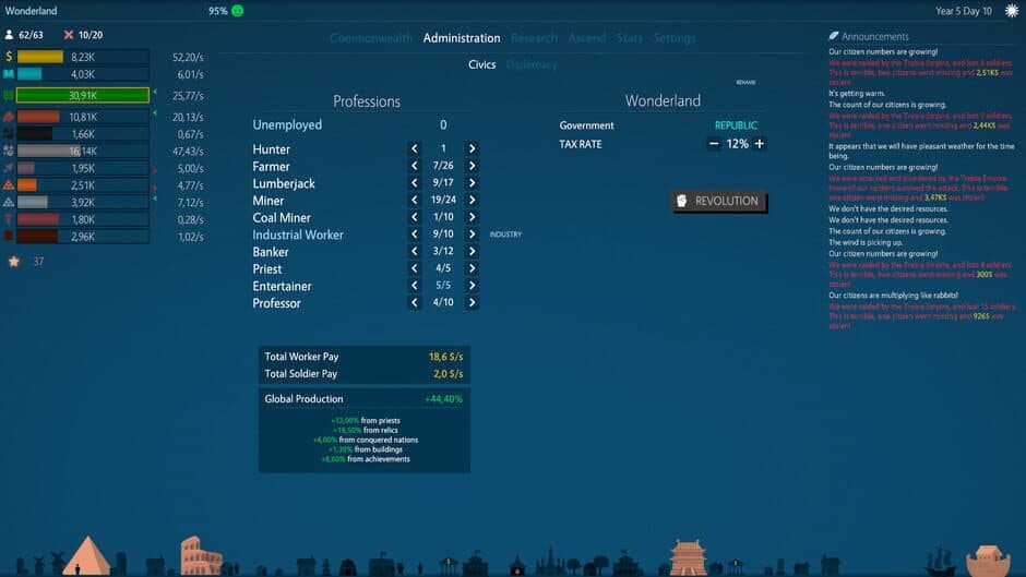 Скриншот 3 из Idle Commonwealth