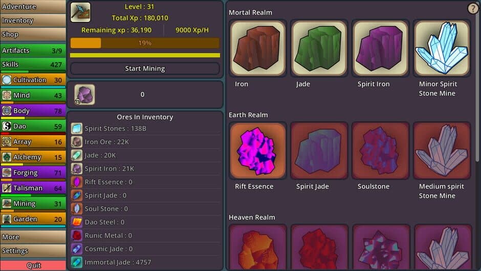 Скриншот 3 из Idle Cultivation