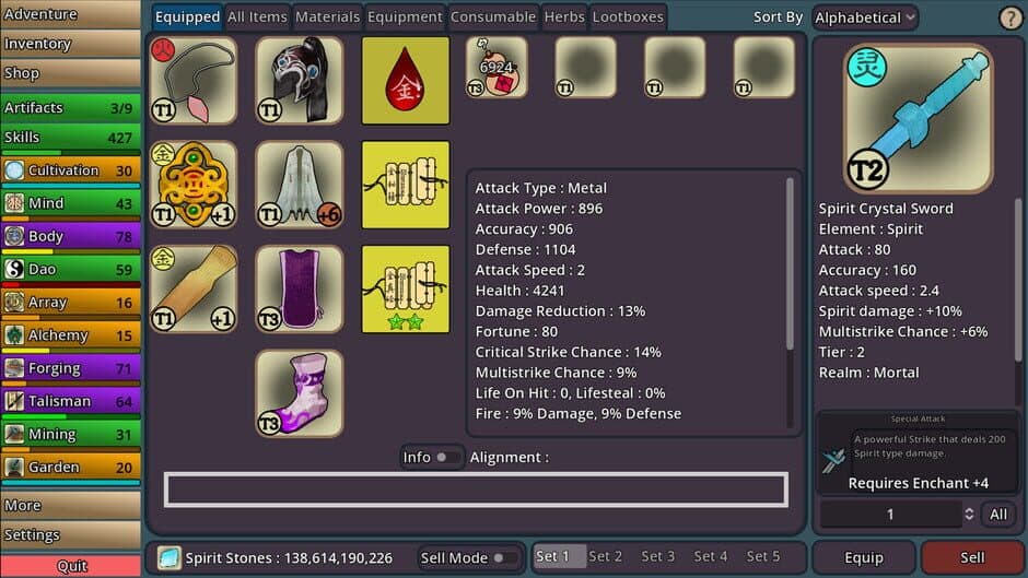 Скриншот 5 из Idle Cultivation
