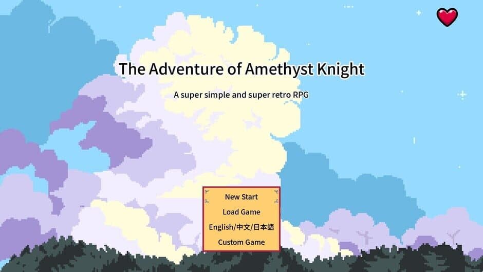 Скриншот 1 из The Adventure of Amethyst Knight