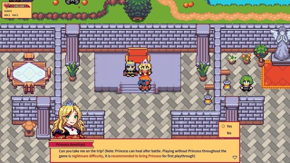 Скриншот 3 из The Adventure of Amethyst Knight