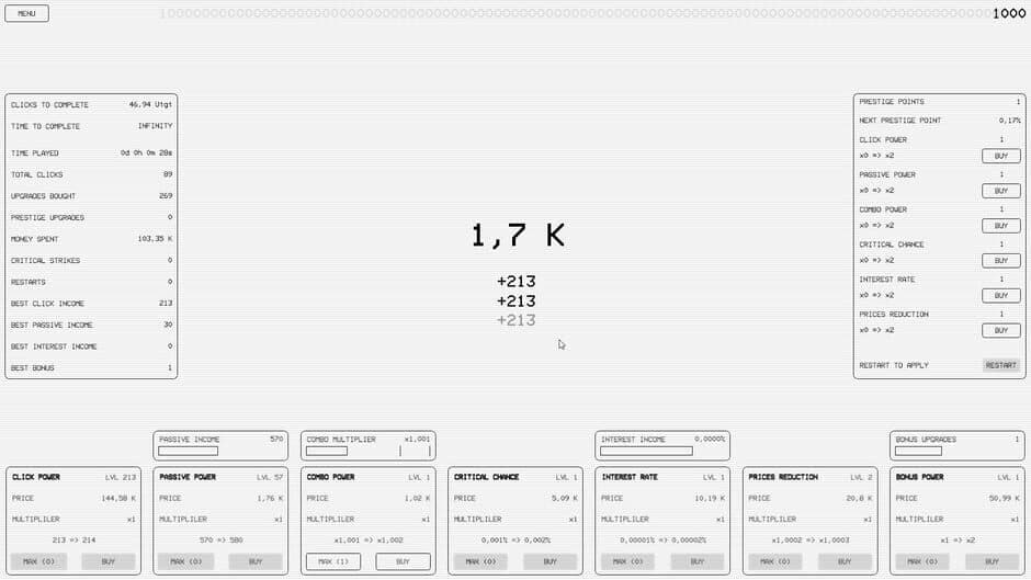 Скриншот 2 из The Googol Clicker