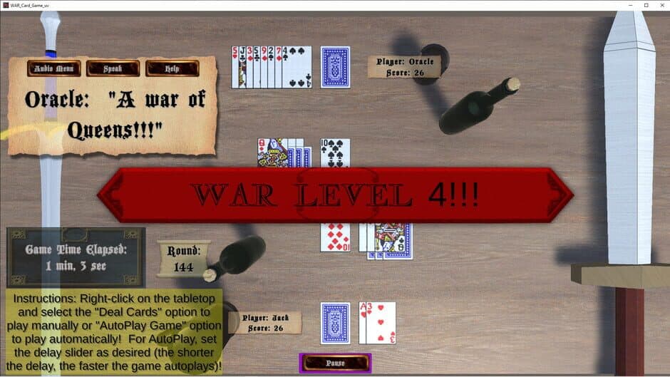 Скриншот 5 из War Card Game_uvr