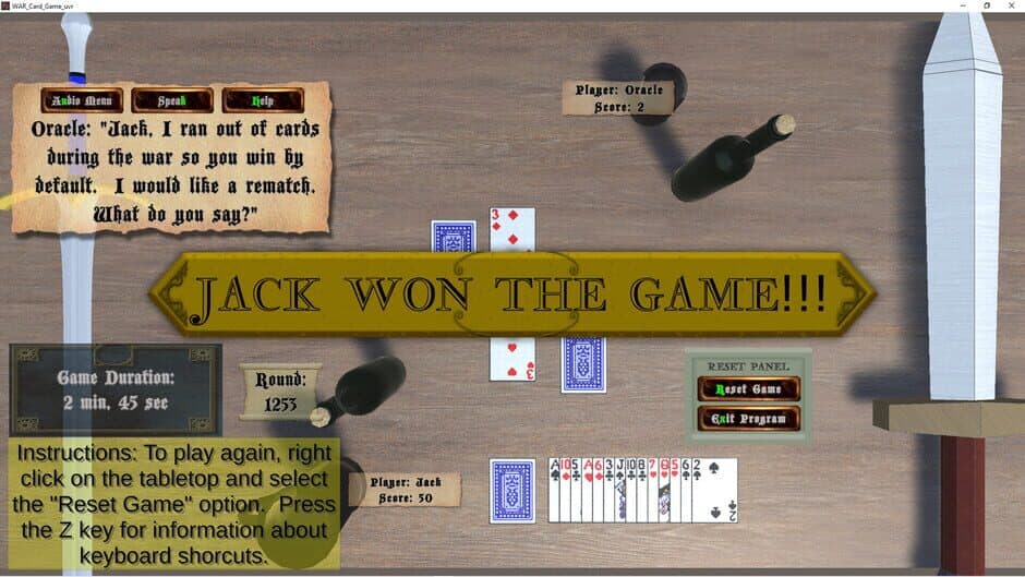 Скриншот 6 из War Card Game_uvr