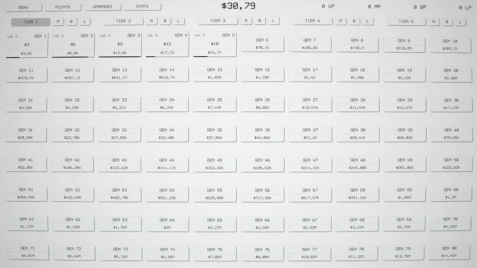 Скриншот 1 из Idle Tiers