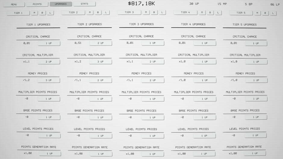 Скриншот 2 из Idle Tiers