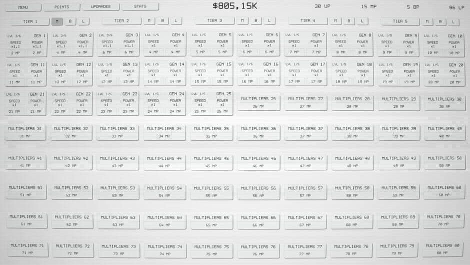 Скриншот 4 из Idle Tiers
