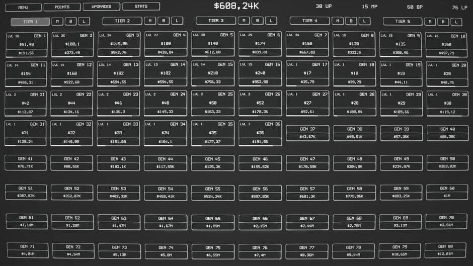 Скриншот 5 из Idle Tiers