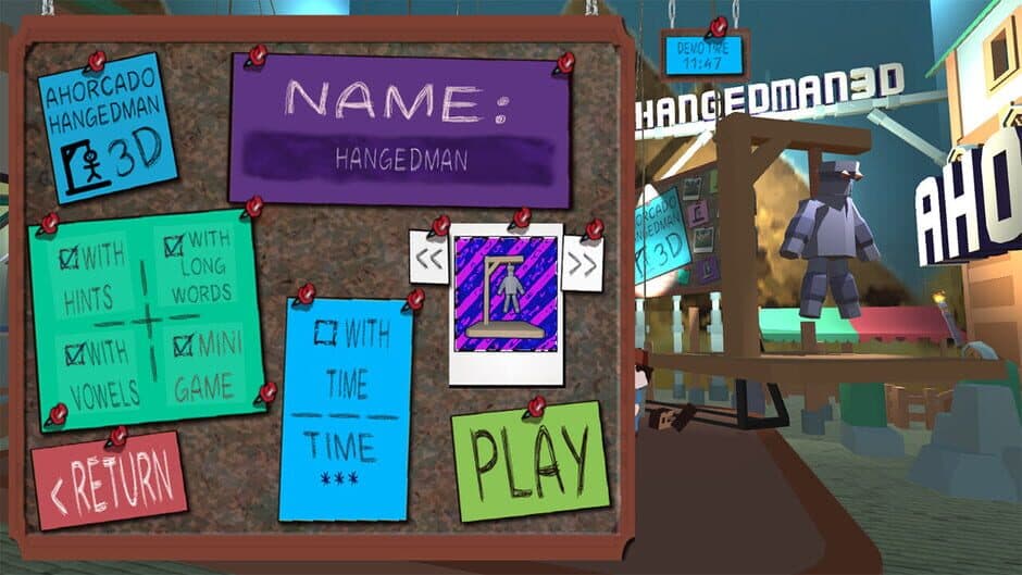 Скриншот 4 из Ahorcado 3D: Hangedman 3D
