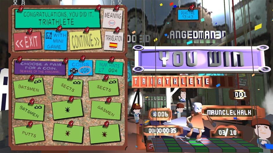 Скриншот 7 из Ahorcado 3D: Hangedman 3D
