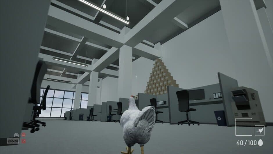 Скриншот 1 из A Chicken In The Office