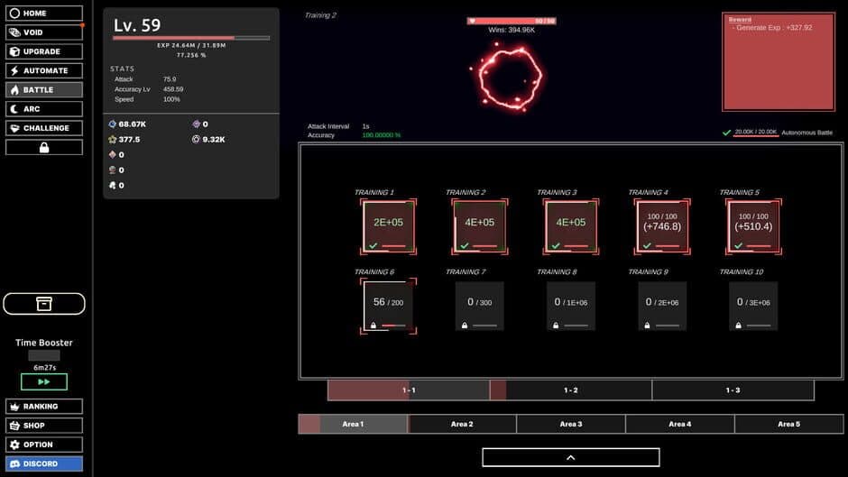 Скриншот 2 из Idle Sphere