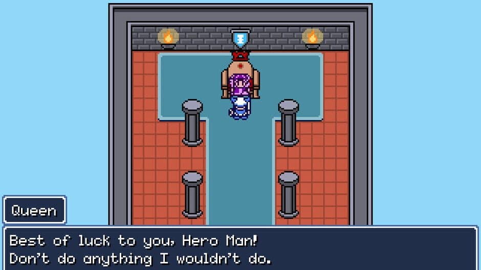 Скриншот 3 из The Very Brief and Meaningless Adventure of Hero Man
