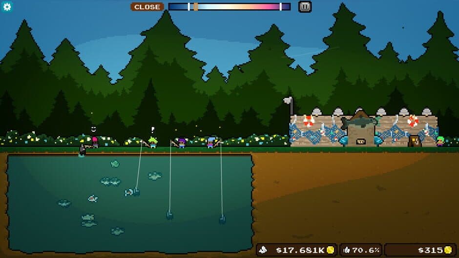 Скриншот 3 из Pocket Idler: Fishing Pond