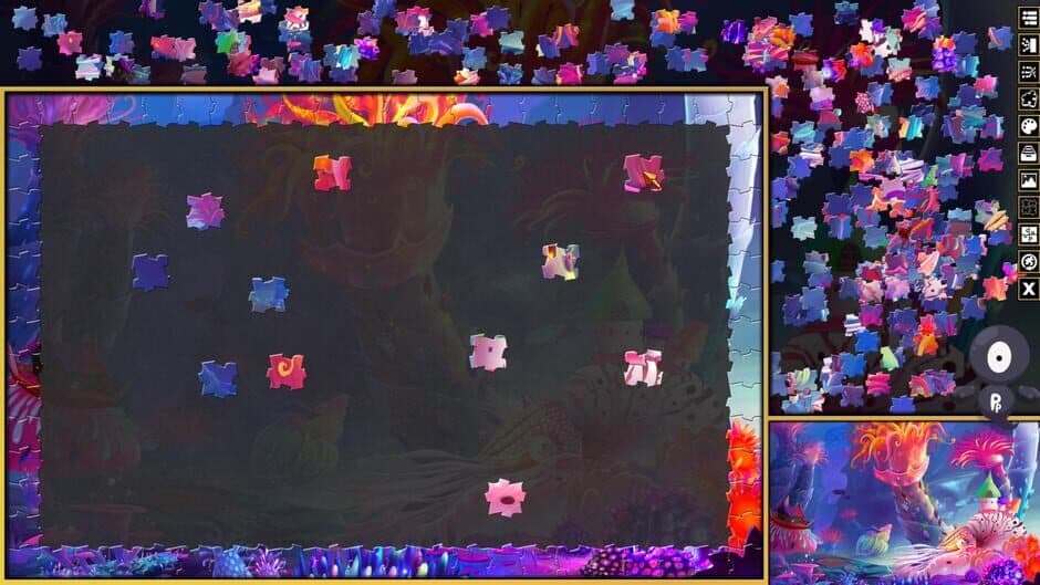 Скриншот 1 из Pixel Puzzles Fantasy Jigsaws