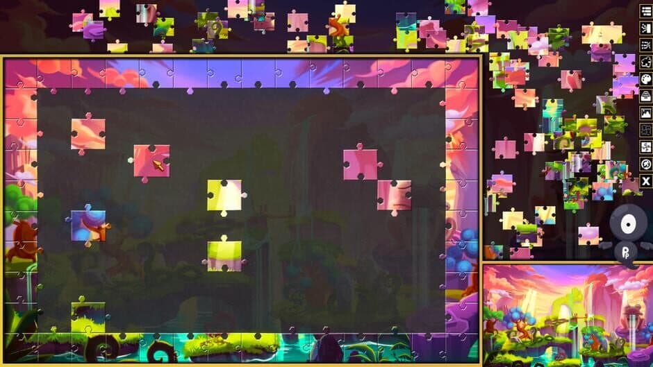 Скриншот 3 из Pixel Puzzles Fantasy Jigsaws