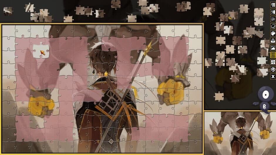 Скриншот 4 из Pixel Puzzles Fantasy Jigsaws