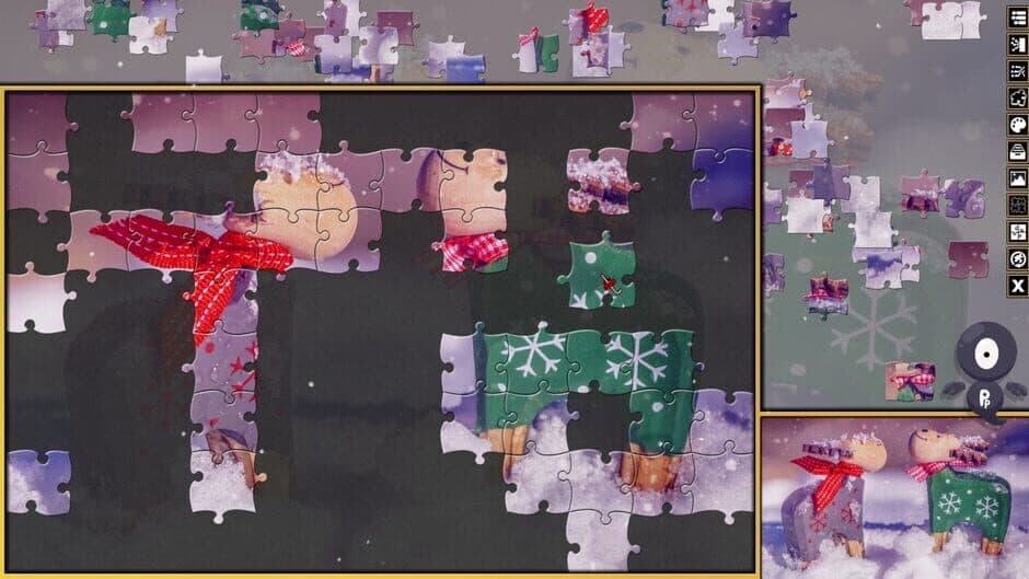 Скриншот 4 из Pixel Puzzles Christmas Jigsaws