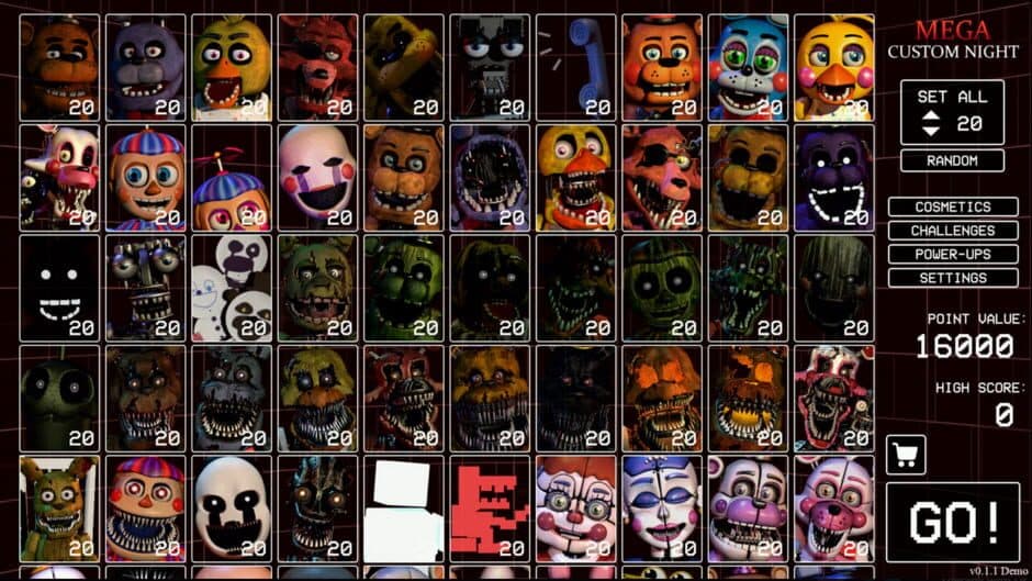 Скриншот 1 из Mega Custom Night