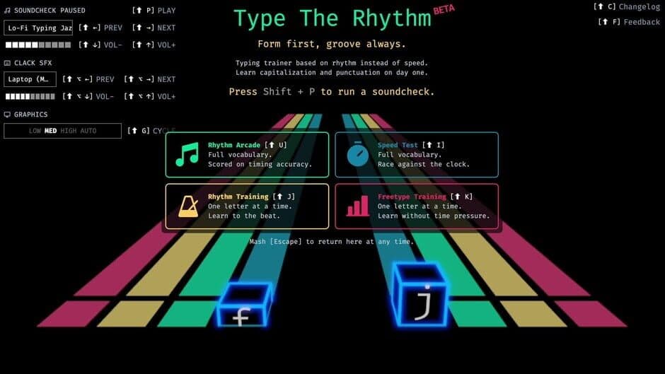 Скриншот 4 из Type the Rhythm