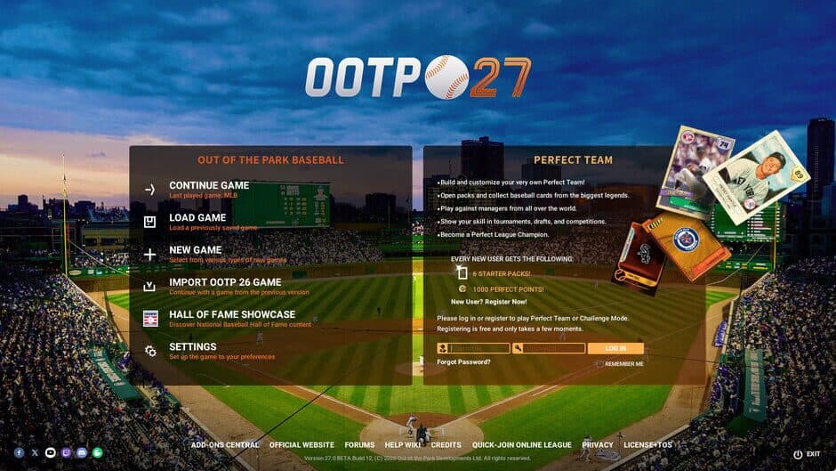 Скриншот 1 из Out of the Park Baseball 27