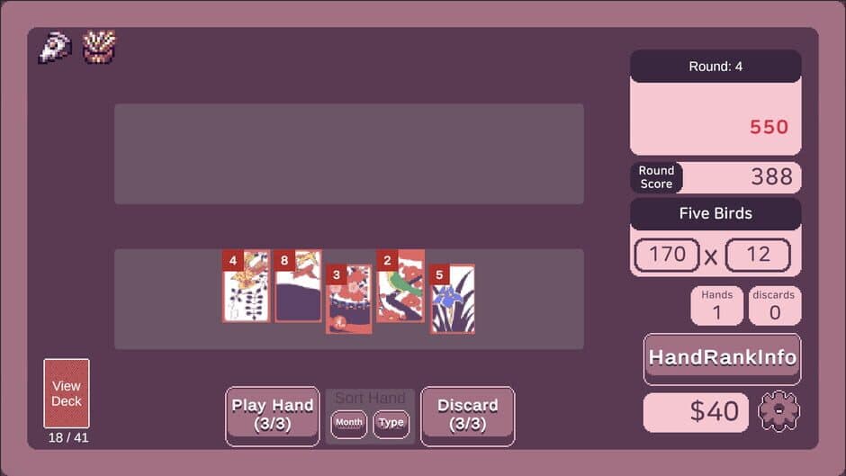 Скриншот 3 из Rogue Hanafuda