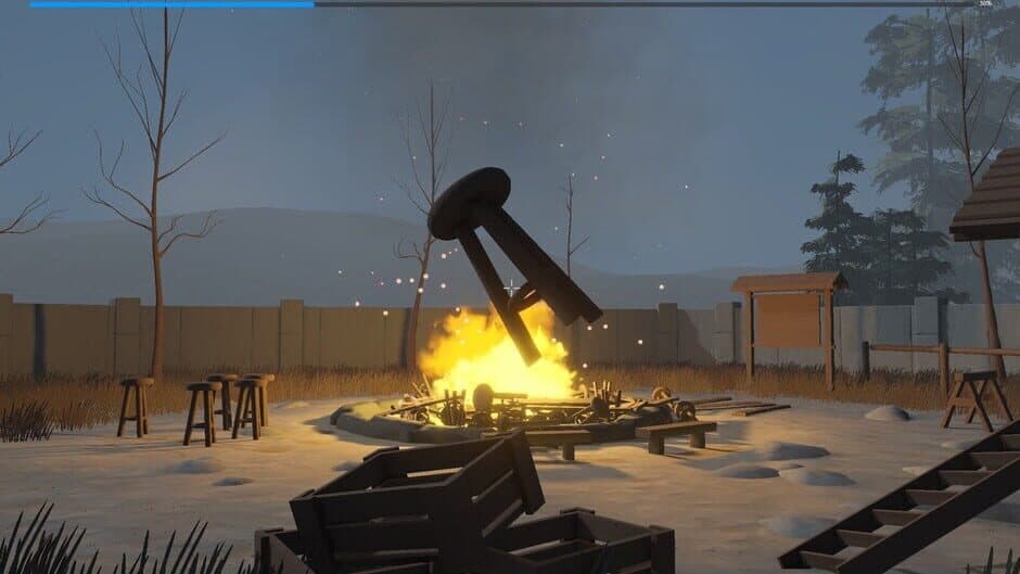 Скриншот 2 из Fire Pit: Throw Things Into the Fire