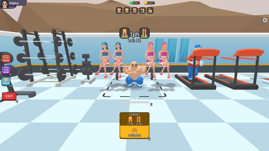 Скриншот 1 из Idle Muscle Up