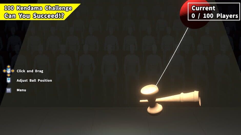 Скриншот 1 из The Kendama Challenge: 100 Players