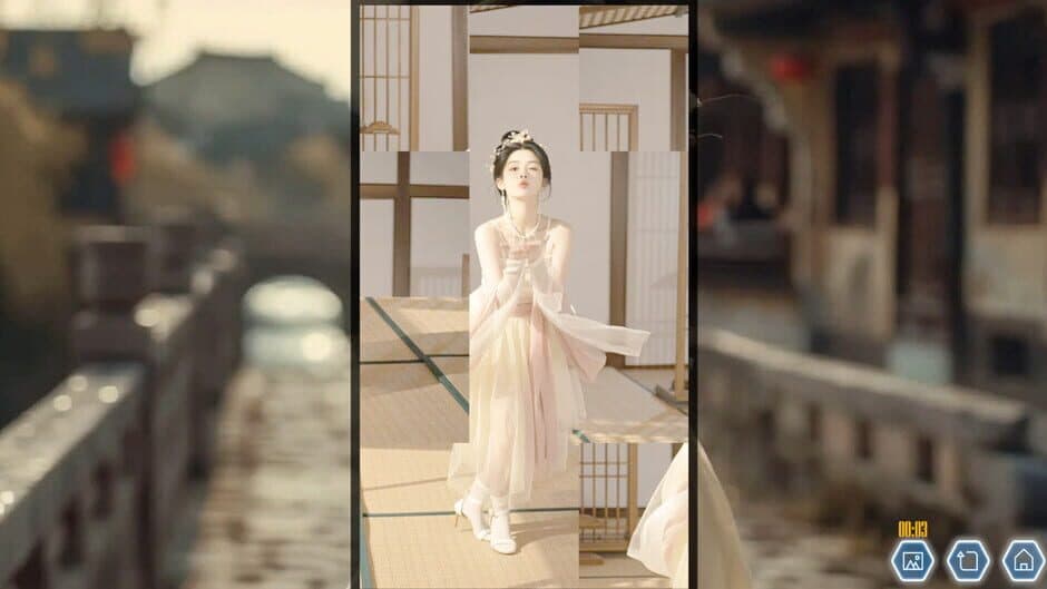 Скриншот 3 из Ancient Style Girl Dynamic Jigsaw Puzzle