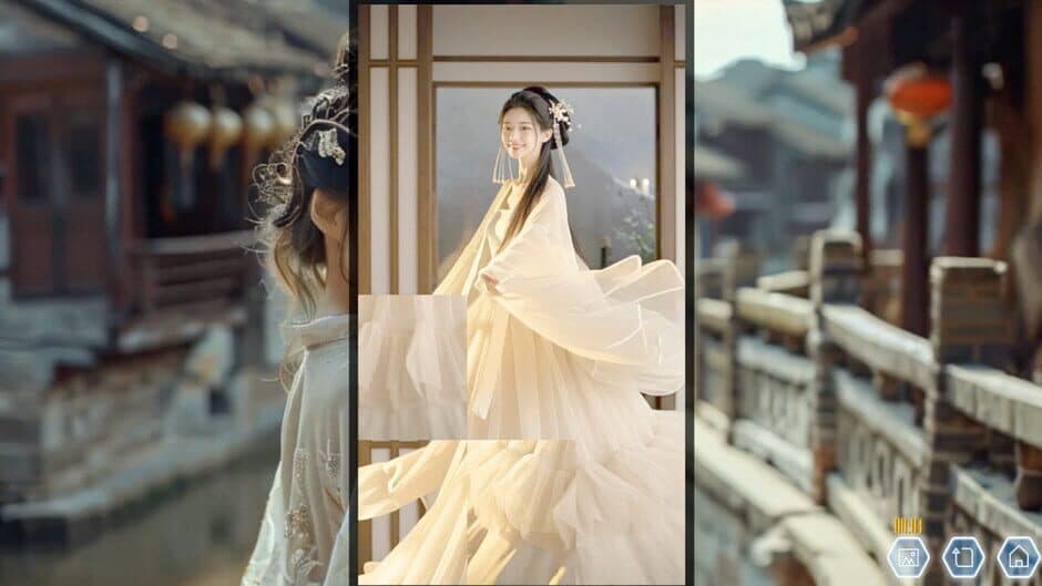 Скриншот 5 из Ancient Style Girl Dynamic Jigsaw Puzzle