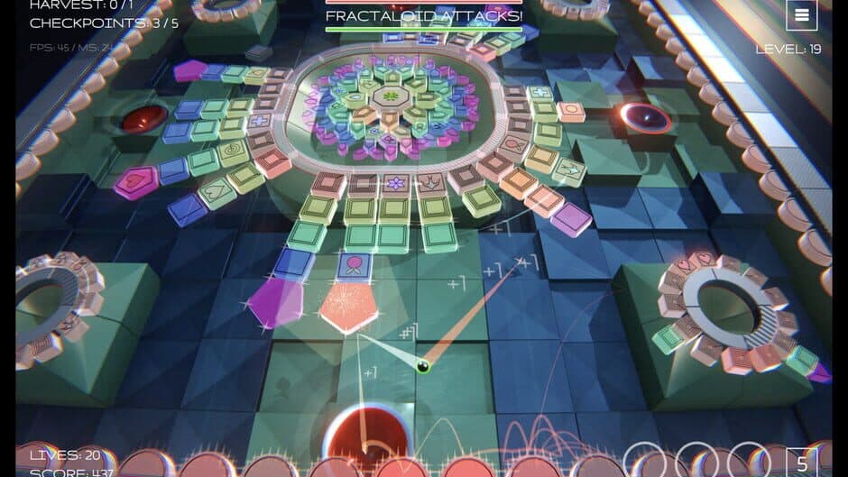 Скриншот 1 из Fractaloid Attacks!