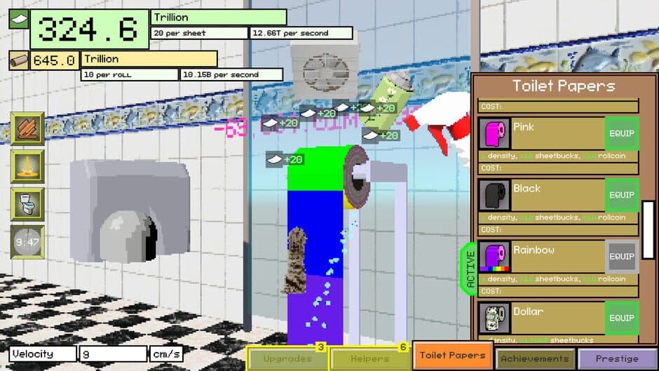 Скриншот 1 из Toilet Paper Idle