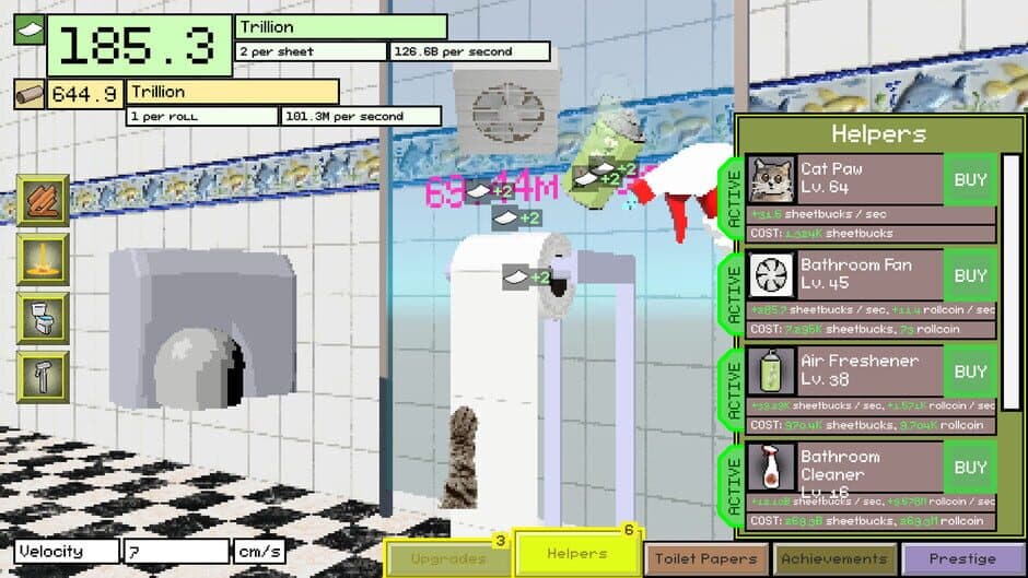Скриншот 6 из Toilet Paper Idle