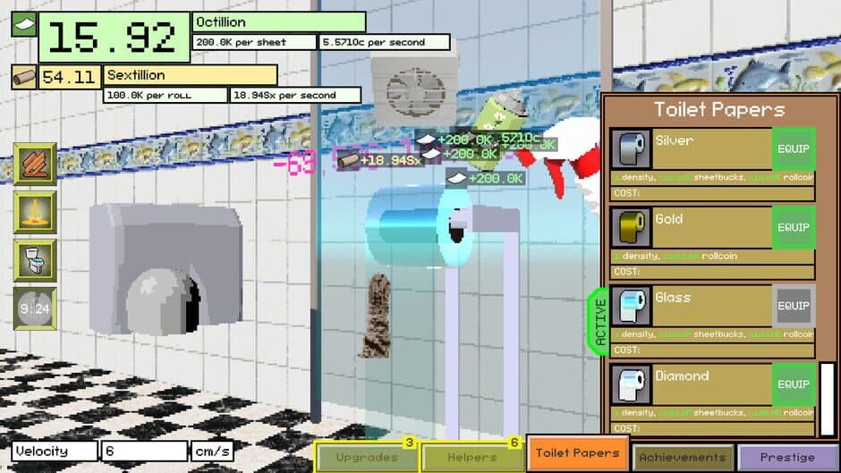 Скриншот 7 из Toilet Paper Idle
