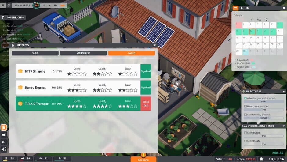 Скриншот 6 из E-Shop Tycoon