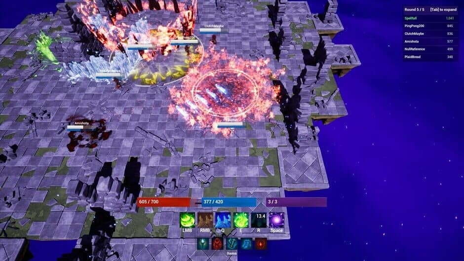 Скриншот 1 из Spellfall: Last Mage Standing